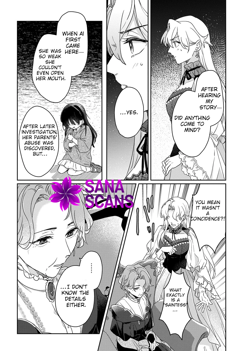The Saint Is Five, So I'll Just Be the Decorative Queen. Chapter 4 Page 20